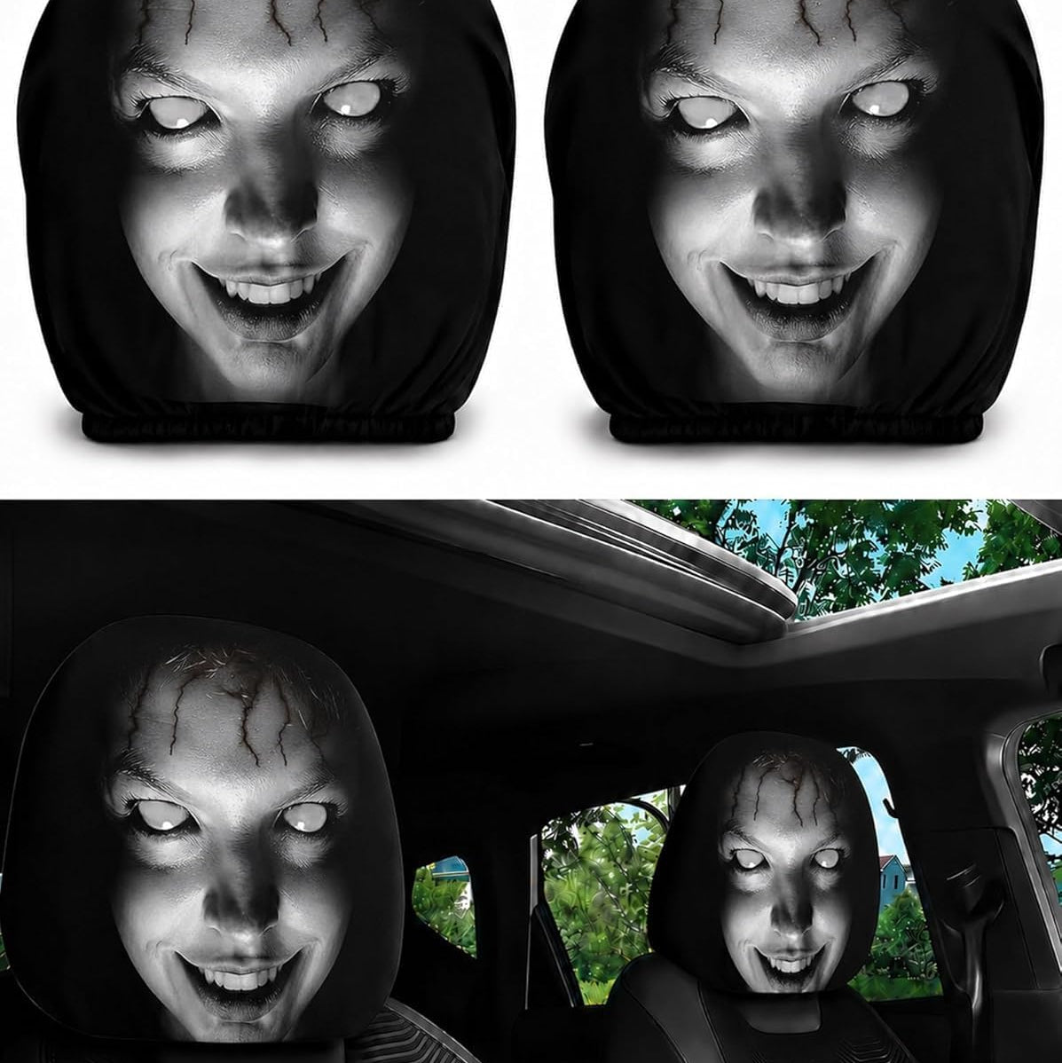 GhostRide™ Headrest Covers