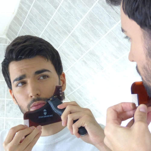 Beard Shaping Template